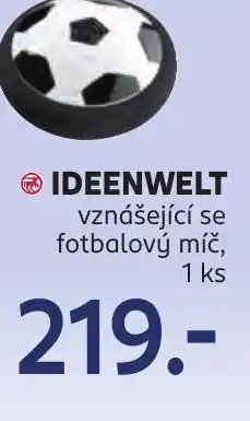 Rossmann IDEENWELT vznášející se fotbalový míč nabídka