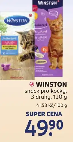 Rossmann WINSTON snack pro kočky nabídka