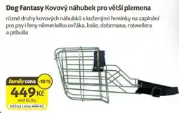 Super Zoo Dog fantasy kovový náhubek pro větší plemena nabídka