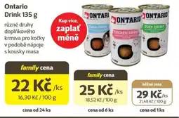 Super Zoo ONTARIO Drink nabídka