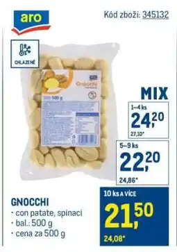 Makro Gnocchi nabídka