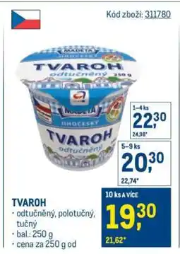 Makro Tvaroh nabídka