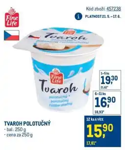 Makro Tvaroh polotučný nabídka