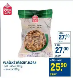 Makro Vlašské ořechy jádra nabídka