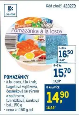 Makro POMAZÁNKA À LA LOSOS nabídka