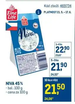 Makro NIVA 45% nabídka