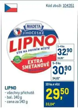 Makro Lipno nabídka