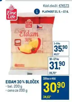 Makro Eidam 30 % bloček nabídka