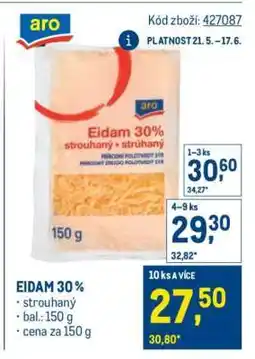 Makro Eidam 30 % nabídka
