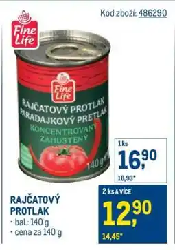 Makro Rajčatový protlak nabídka