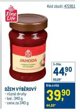 Makro DŽEM VÝBĚROVÝ nabídka