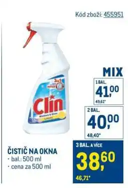 Makro Čistič na okna nabídka
