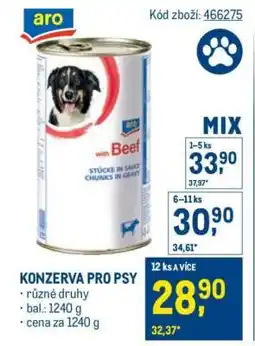 Makro Konzerva pro psy nabídka