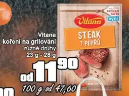 Jip Vitana koření na grilování nabídka