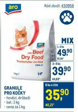 Makro Granule pro kočky nabídka