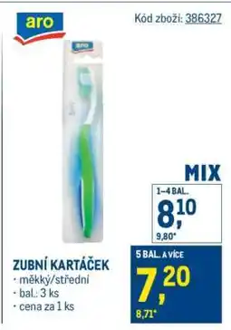 Makro Zubní kartáček nabídka