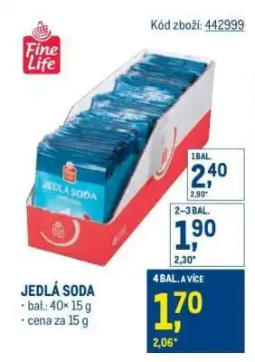 Makro JEDLÁ SODA nabídka