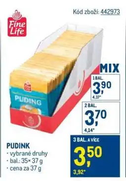 Makro Pudink nabídka