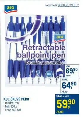 Makro Kuličkové pero nabídka