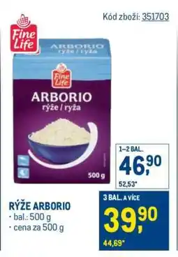 Makro Rýže Arborio nabídka