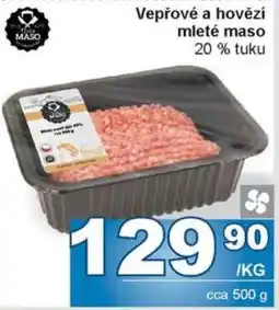 Jip Vepřové a hovězí mleté maso nabídka