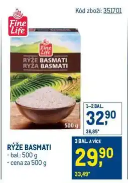 Makro Rýže basmati nabídka