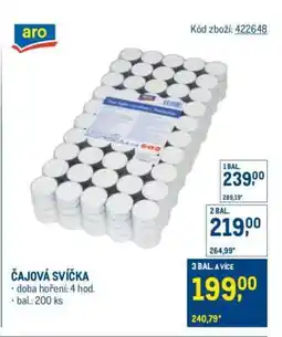 Makro Čajová svíčka nabídka