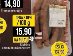 Jip Klobása s medvědím česnekem nabídka