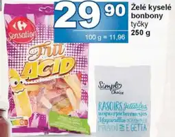 Jip Želé kyselé bonbony nabídka