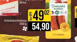 Jip Valašská klobása nabídka