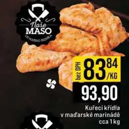 Jip Kuřecí křídla v maďarské marinádě nabídka