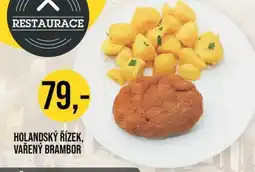 Jip Holandský řízek, vařený brambor nabídka