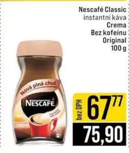 Jip Nescafé Classic nabídka
