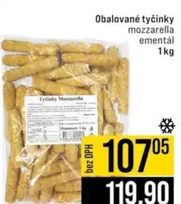 Jip Obalované tyčinky mozzarella emental nabídka
