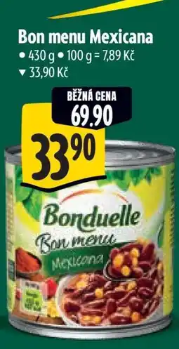 Albert Bon menu Mexicana nabídka