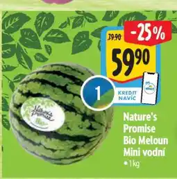 Albert Nature's Promise Bio Meloun Mini vodní nabídka