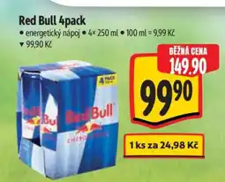 Albert Red Bull 4pack nabídka