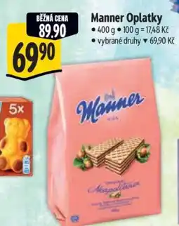 Albert Manner oplatky nabídka