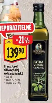 Albert Franz Josef Olivový olej extra panenský nabídka