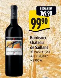 Albert Bordeaux Château de Saillans nabídka
