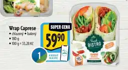 Albert Wrap Caprese nabídka