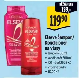 Albert Elseve Šampon, Kondicionér na vlasy nabídka