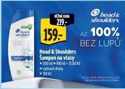 Albert Head&Shoulders šampon na vlasy nabídka