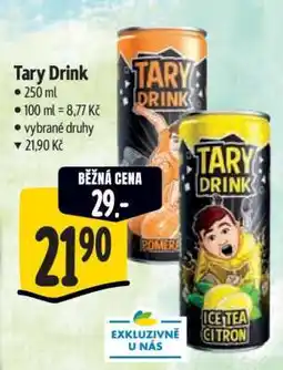 Albert Tary drink nabídka