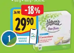 Albert Nature’s Promise Free from Camembert nabídka