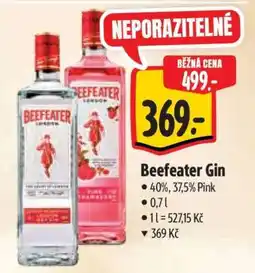 Albert Beefeater Gin nabídka