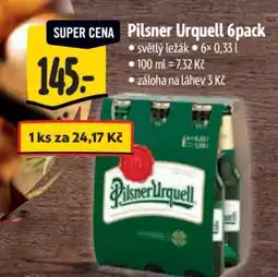 Albert Pilsner Urquell 6pack nabídka