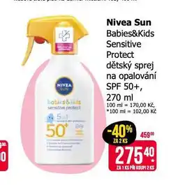 Teta Nivea sun dětský sprej na opalování nabídka