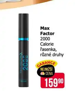 Teta Max factor řasenka nabídka
