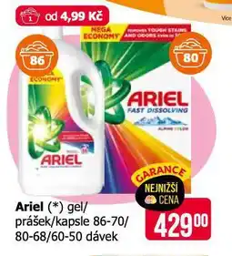 Teta Ariel prací prostředek nabídka